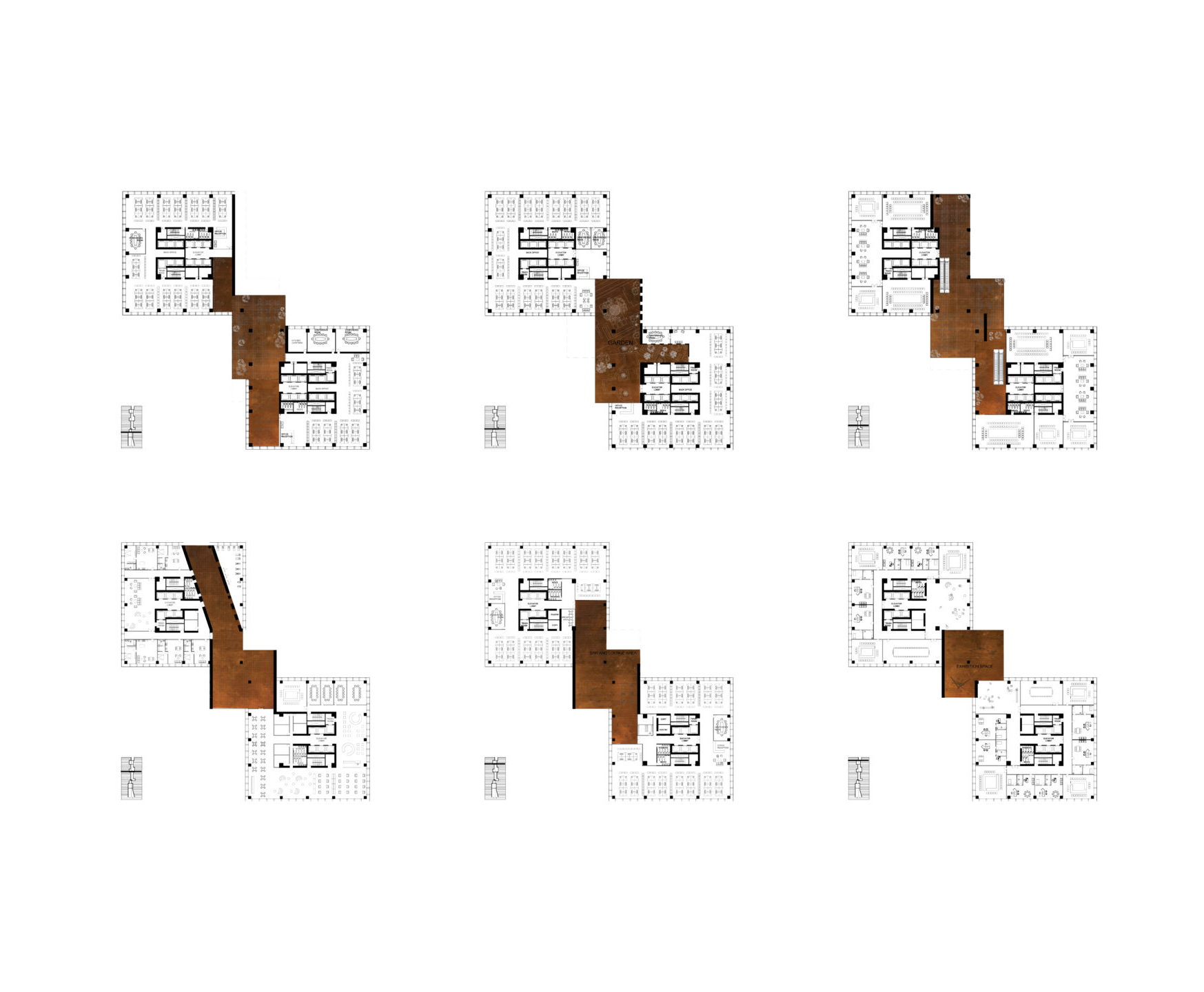 spatial practice architecture office Los Angeles Hong Kong ecospine twin towers cbd beijing china plans flexible spaces