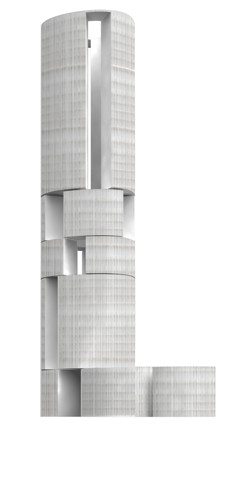 spatial practice architecture office Los Angeles Hong Kong Hengqin exchange square mixused tower zhuhai china massing sea side