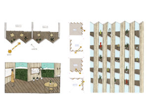 spatial practice architecture office Los Angeles Hong Kong aquatic residential tower shenyang china concept winter summer living