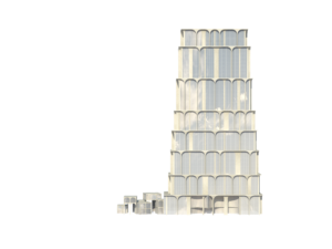 spatial practice architecture office Los Angeles Hong Kong arcade residential tower kaohsiung taiwan elevation west