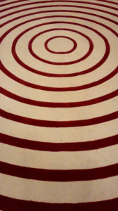 spatial practice architecture office Los Angeles Hong Kong glowing trees art installation ifc hong kong carpet circle