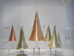 practice architecture office Los Angeles Hong Kong glowing trees art installation ifc hong kong model levels