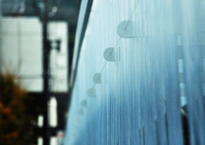 spatial practice architecture office Los Angeles Hong Kong indigo digital waterfall light installation tokushima japan suspension detail day
