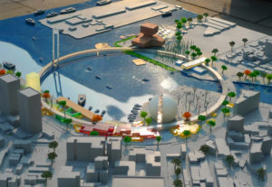 spatial practice architecture office Los Angeles Hong Kong maritime pop center master plan tower kaohsiung taiwan view
