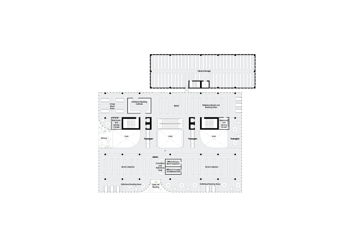 spatial practice architecture office Los Angeles Hong Kong varna public library varna bulgaria-plan-04