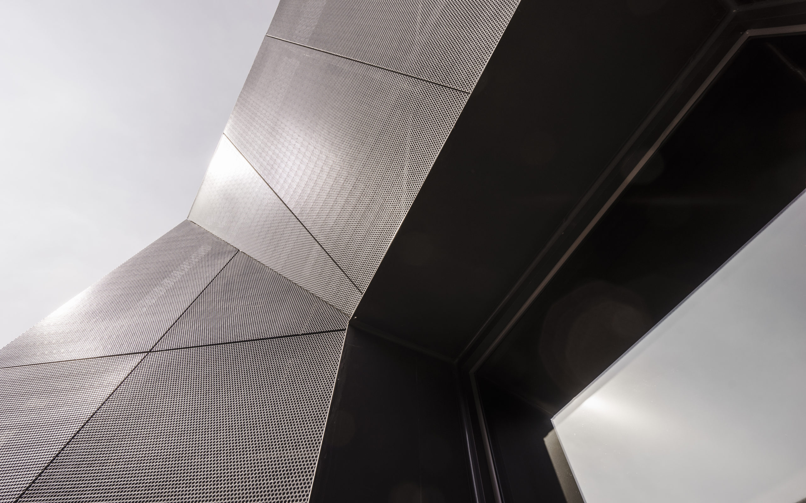 spatial practice architecture office Los Angeles Hong Kong Fleur de sel restaurant taichung taiwan architecture detail perforated metal