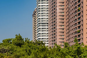 spatial practice architecture office Los Angeles Hong Kong one more residential tower Kaohsiung taiwan long bands